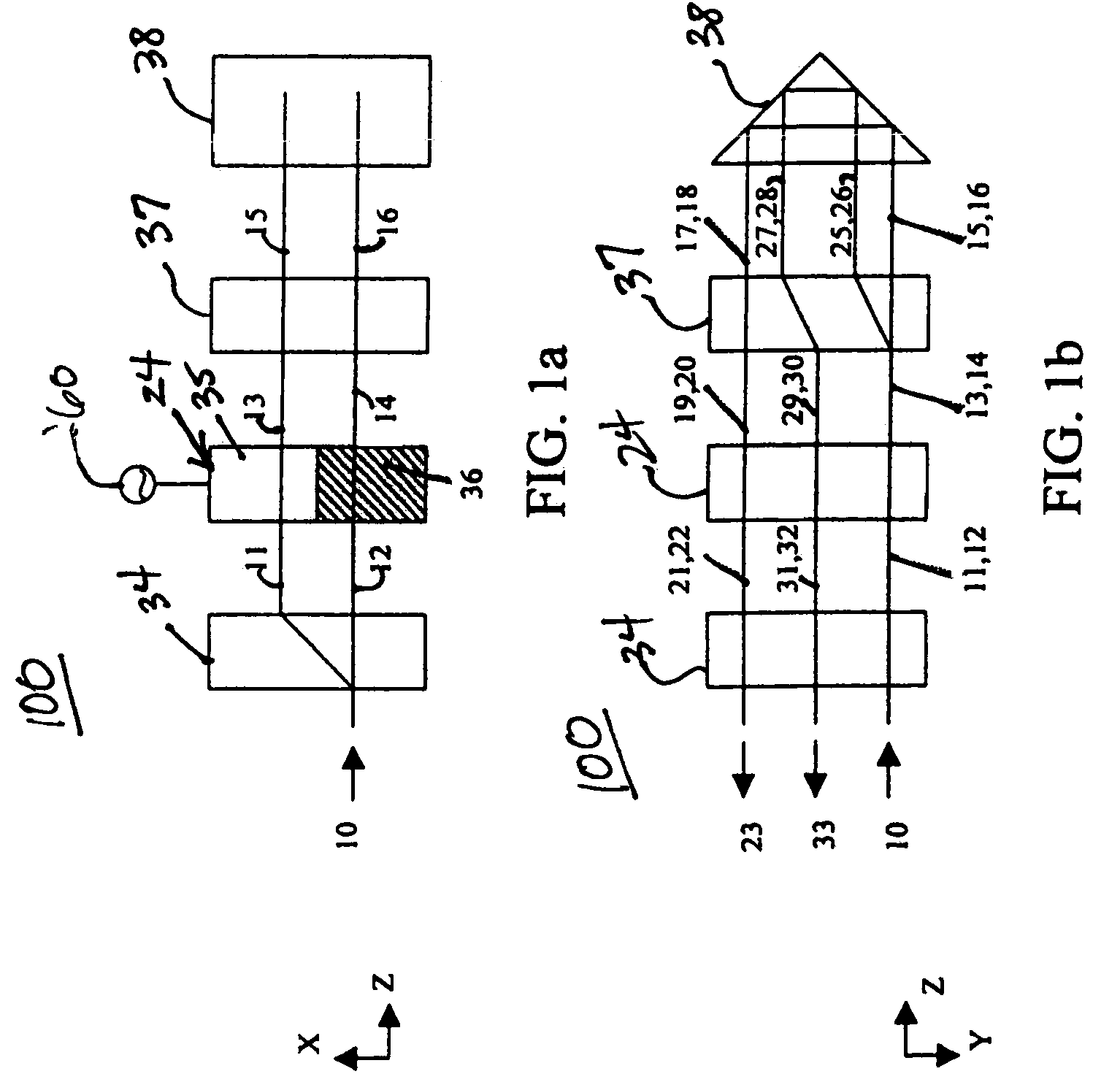 High extinction ratio and low crosstalk compact optical switches