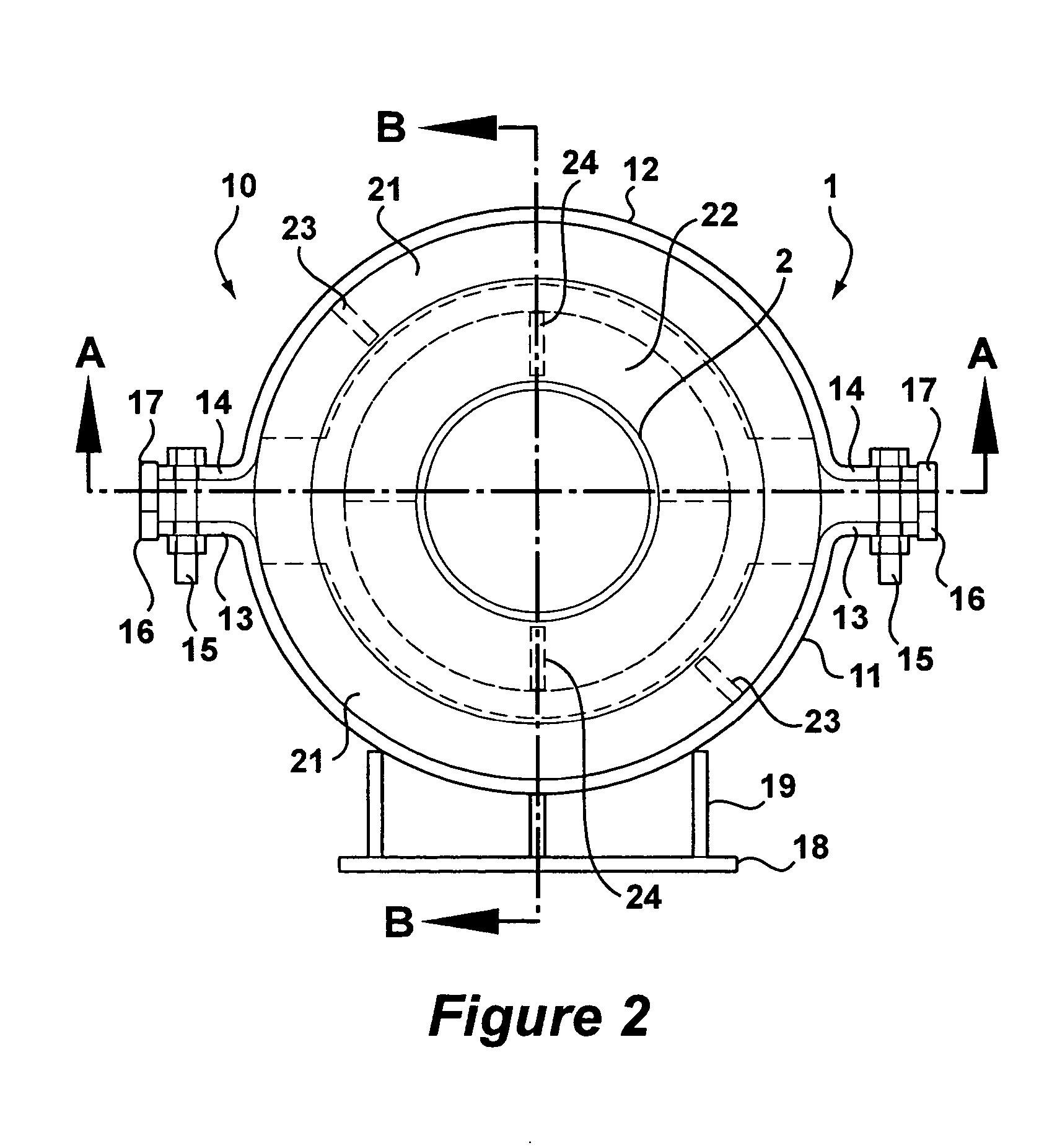 Cryogenic clamp-on pipe anchor