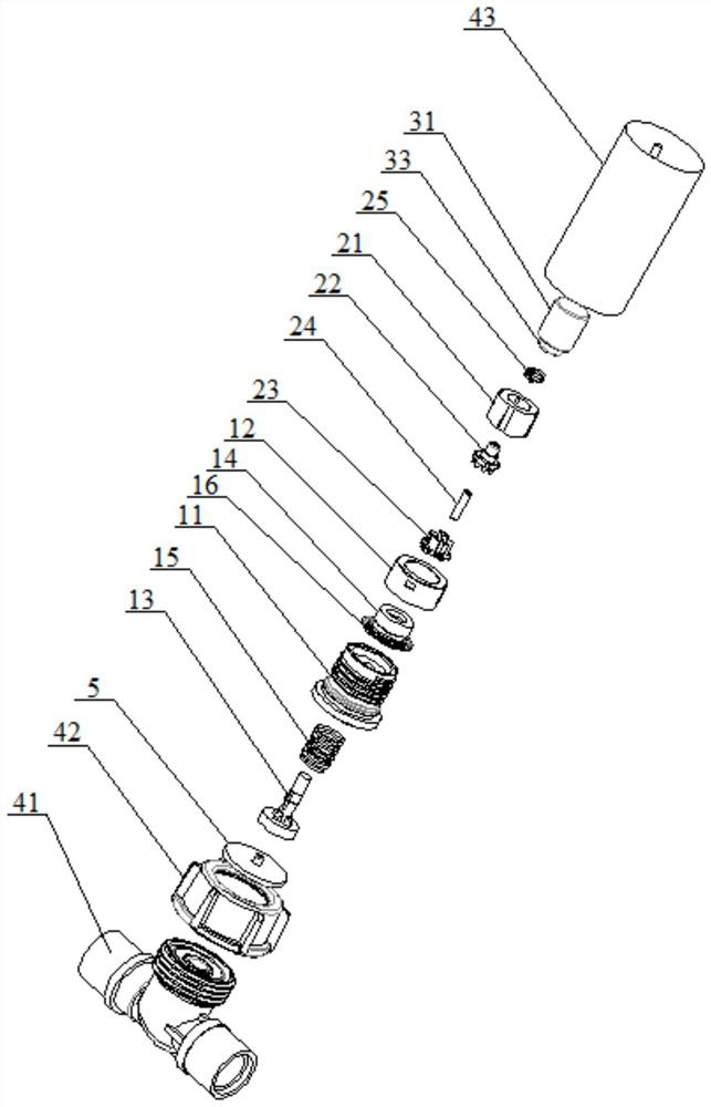 Electromagnetic valve for plant protection unmanned aerial vehicle, spraying system and air exhaust method