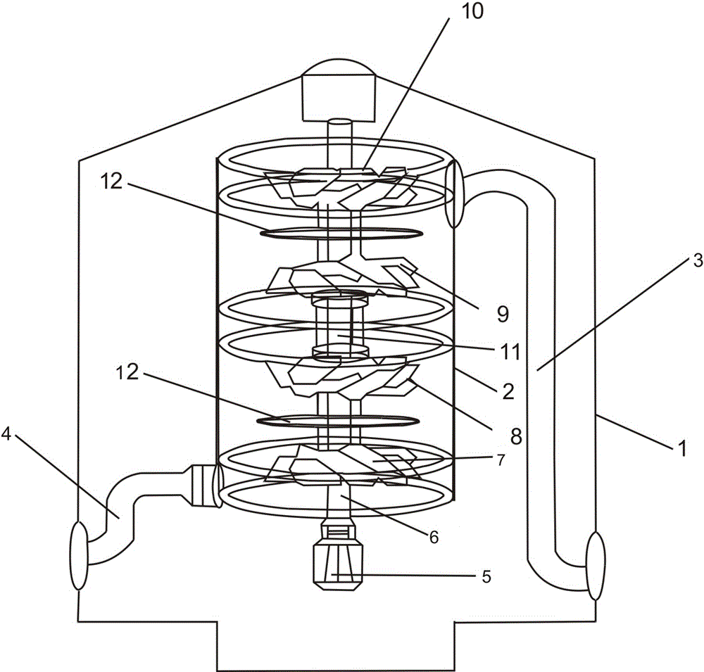 Turbo pressurization unit for disc granulator