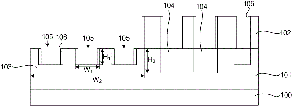 A kind of frd device structure and manufacturing method thereof