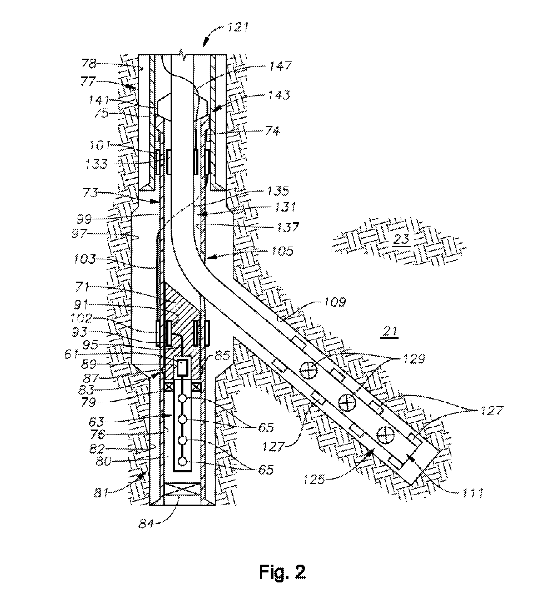 Method for real-time monitoring and transmitting hydraulic fracture seismic events to surface using the pilot hole of the treatment well as the monitoring well