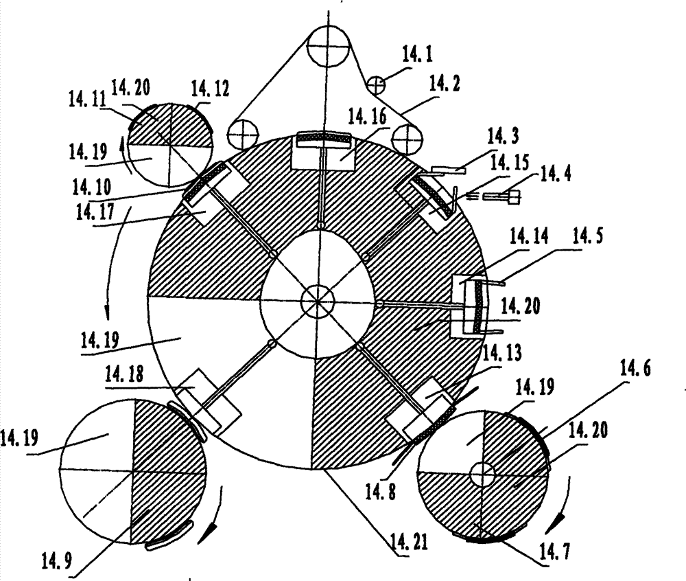 Horizontal preparation method of sanitary napkin with protective wings and device thereof