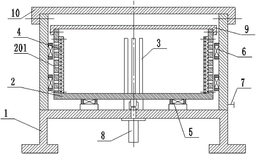 Magnetorheological fluid recovery device and method based on centrifugal separation effect