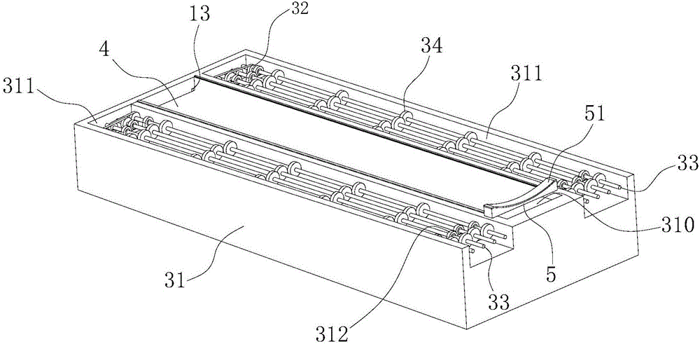 Automatic discharge and efficient lubrication production device having counting function