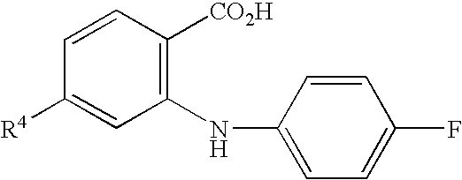 Novel anthranilic acid derivative or salt thereof