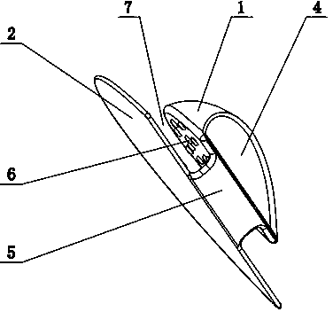 Simple anti-scalding clamp