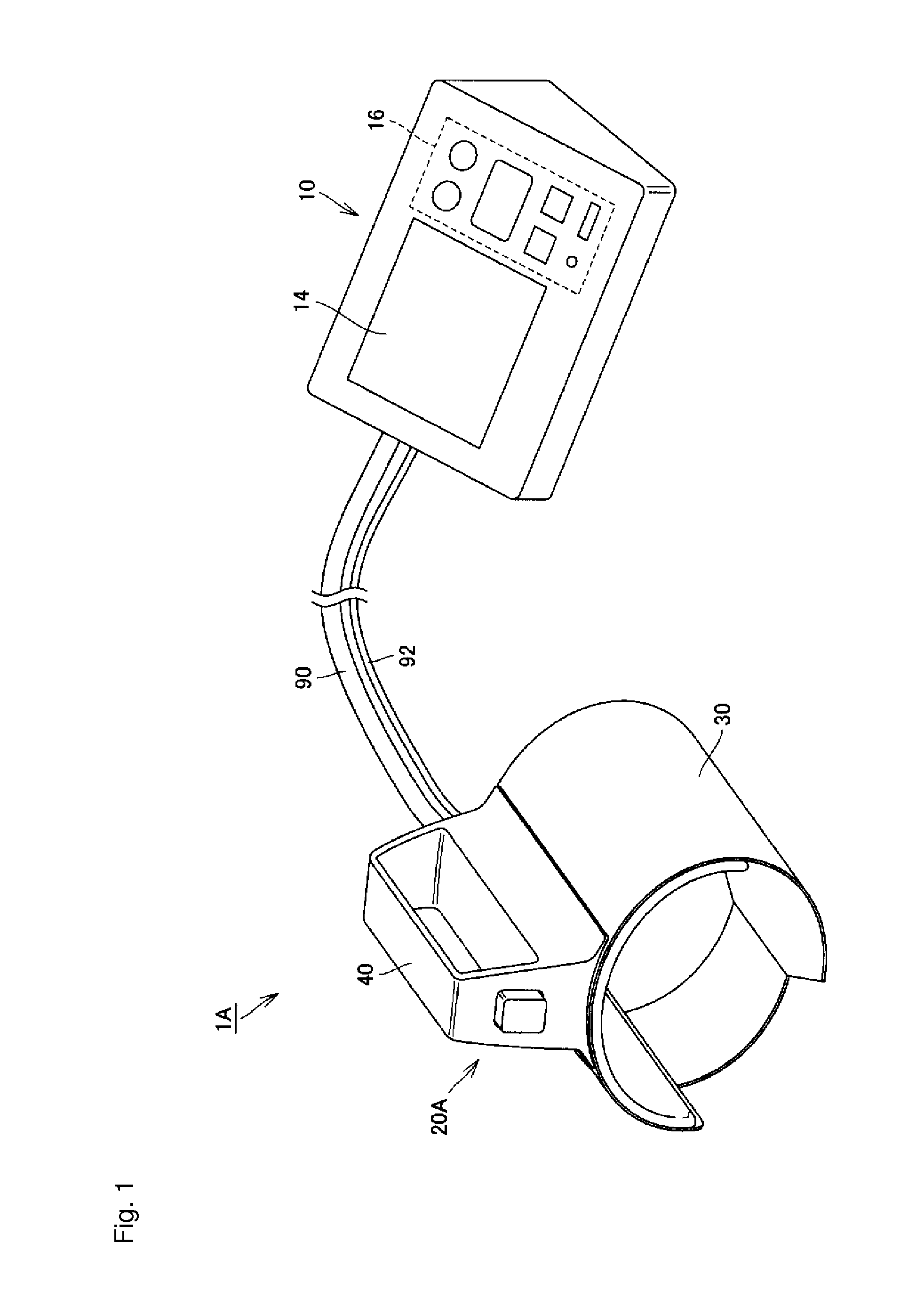 Blood pressure information measurement device