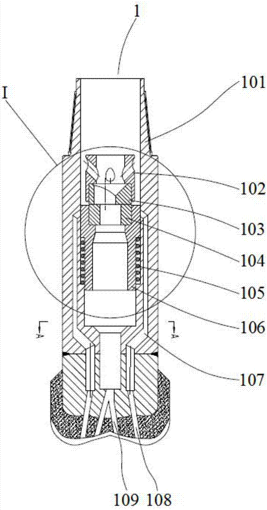 Drill bit, drilling tool and local underbalanced drilling method