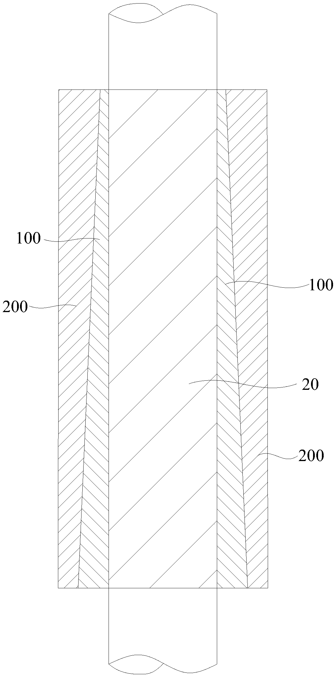 Cable cutting device and cable-stayed dismantling construction method