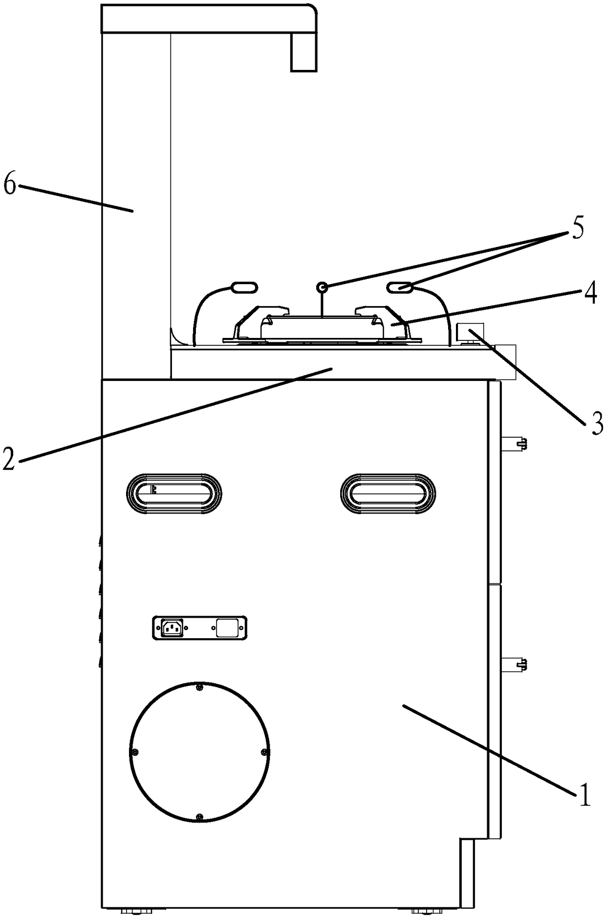 Functional method of a stove body oxygen-increasing combustion system