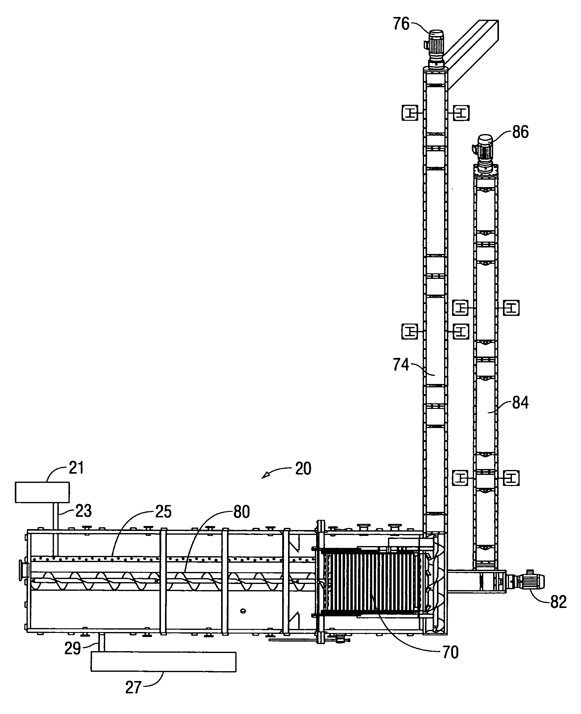 System and method for separation and handling of construction, demolition and garbage materials