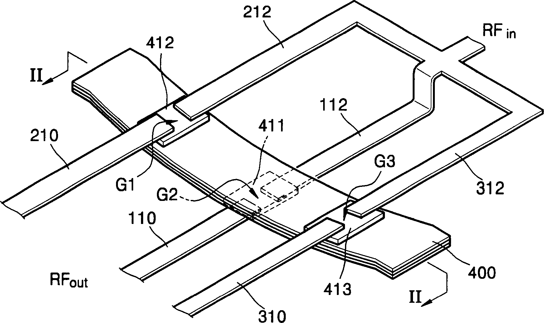 Tri-state RF switch