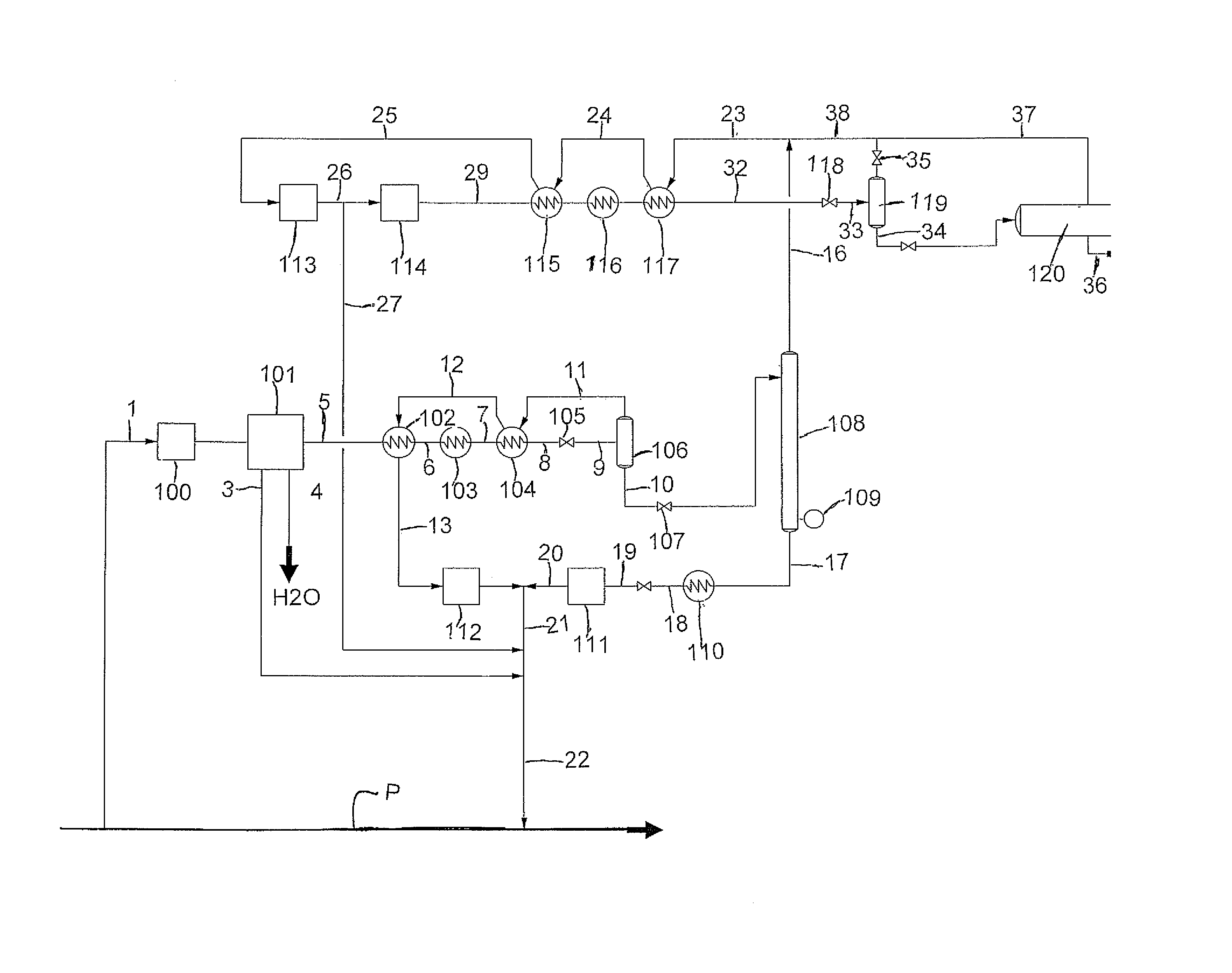 Simplified LNG Process