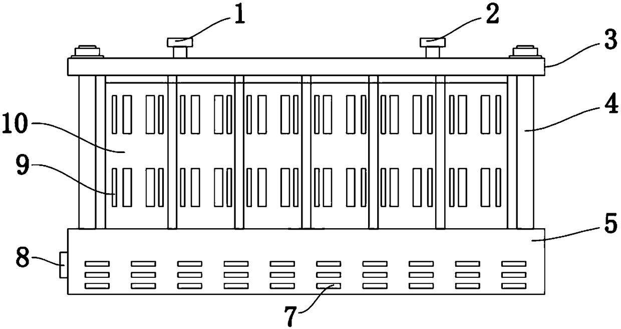 Lithium core battery pack with strong heat dissipation