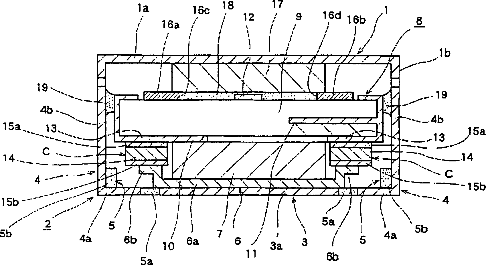 Non-reversible circuit element and method of manufacture