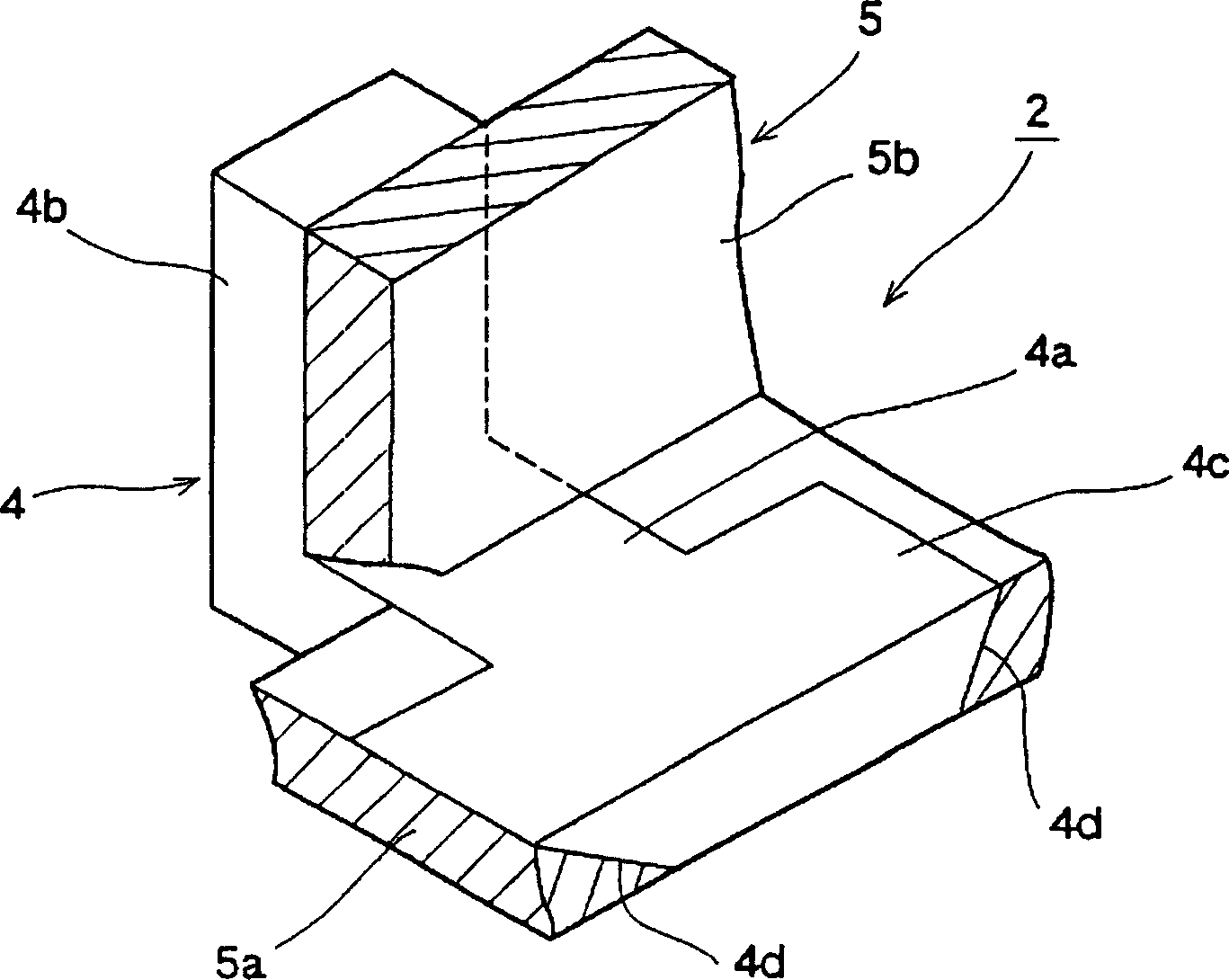 Non-reversible circuit element and method of manufacture