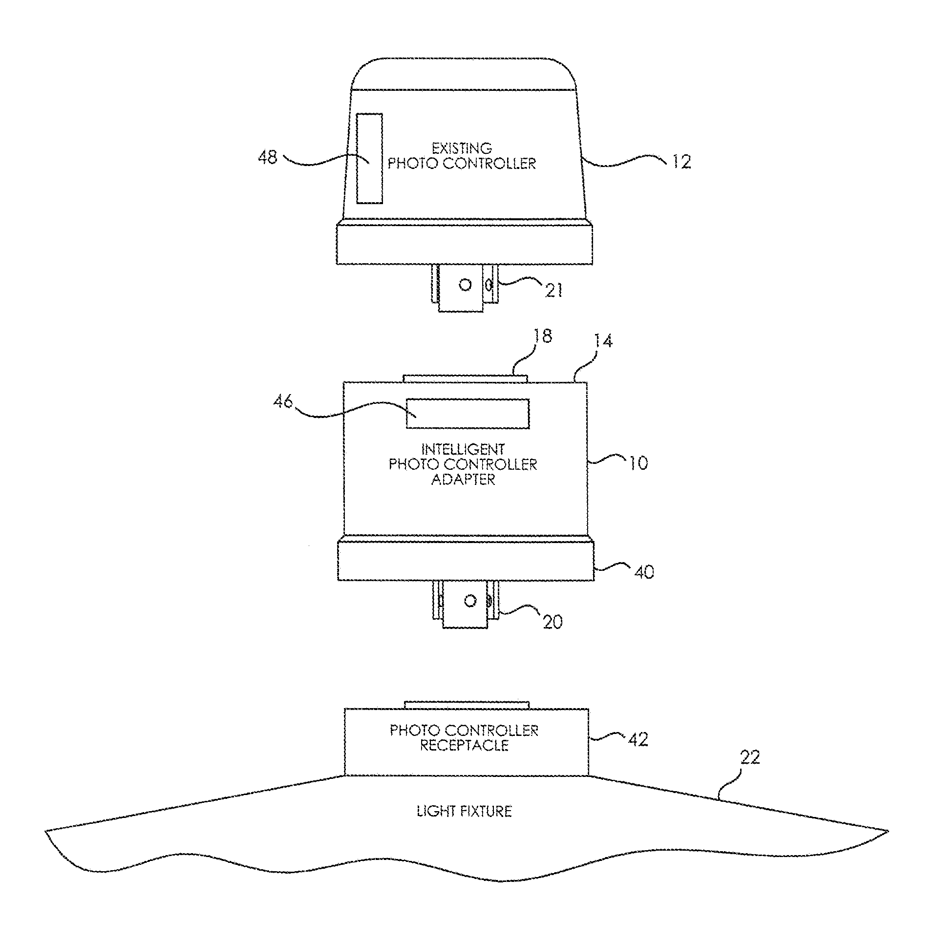 Interposer for cobra head streetlight