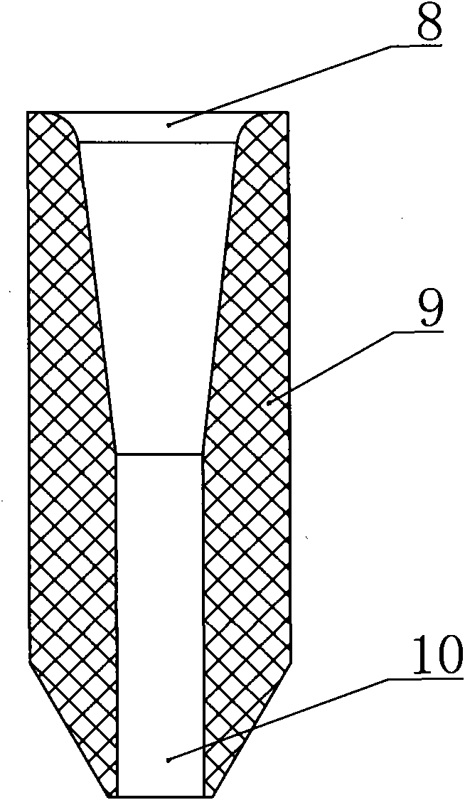 Water jet nozzle for solar water heating system