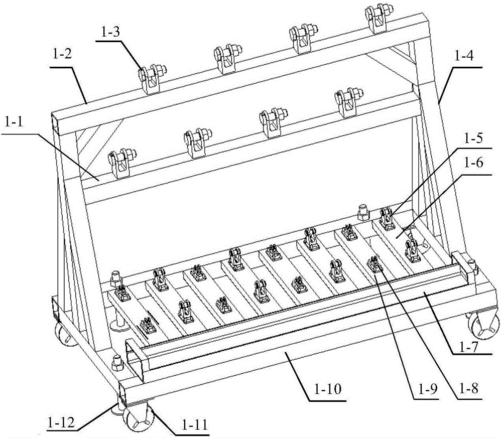 Zero-position locking test device and test method for servo mechanism