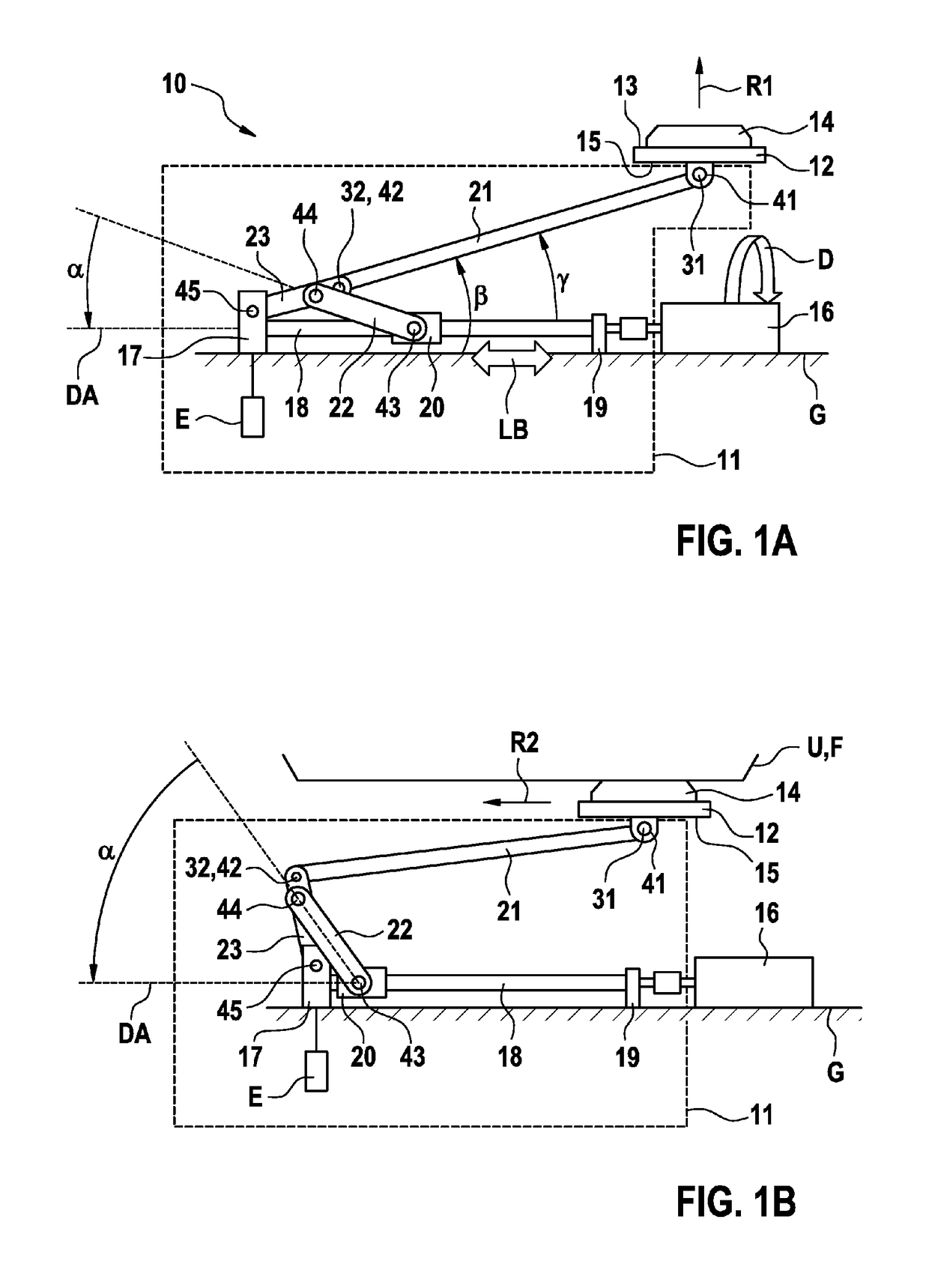 Electric charging device, electric connection device, system and method for charging a battery of a vehicle