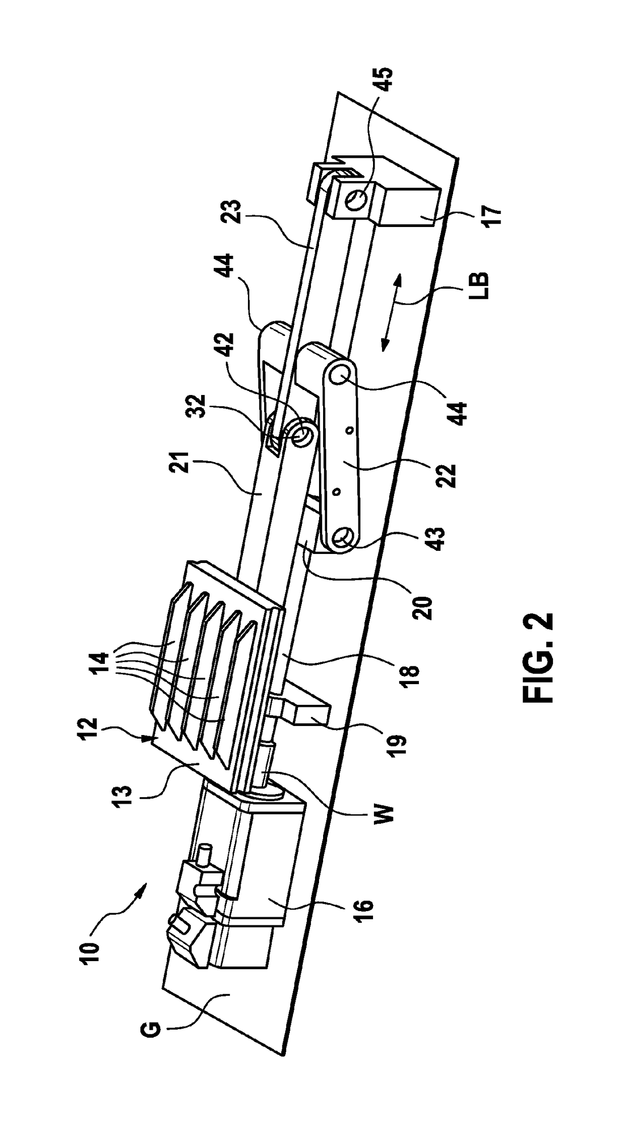 Electric charging device, electric connection device, system and method for charging a battery of a vehicle