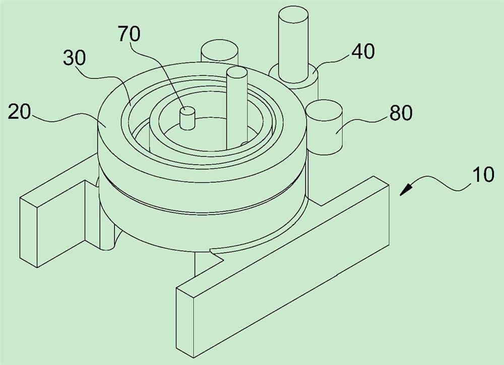 Forming device and forming method of annular part