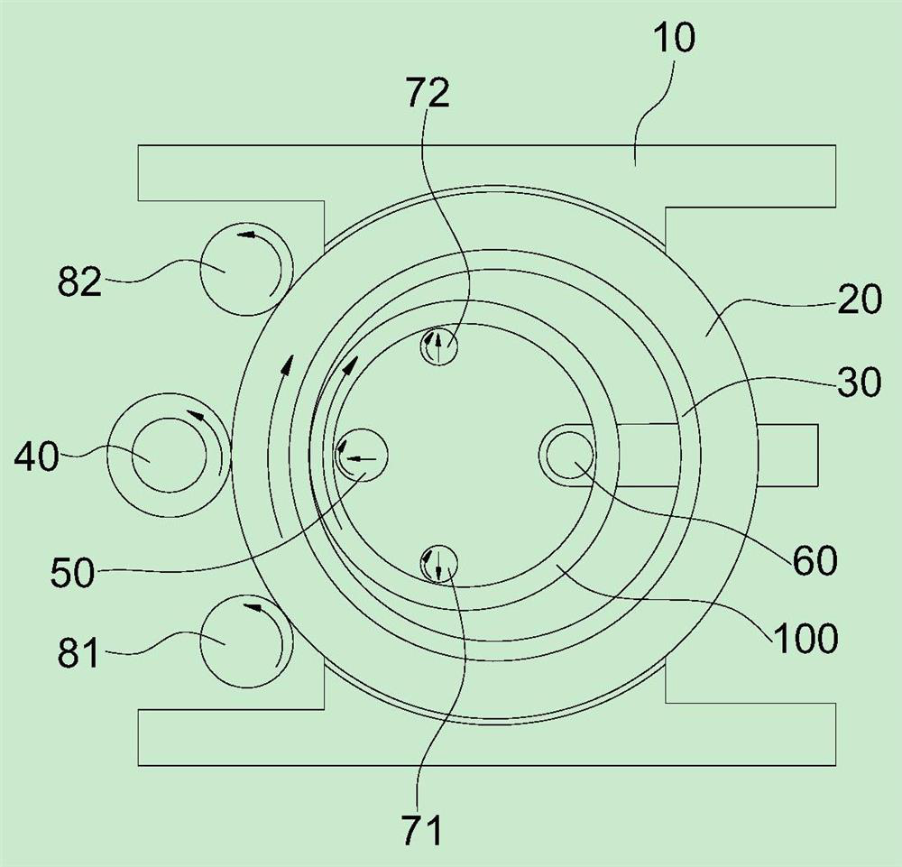 Forming device and forming method of annular part