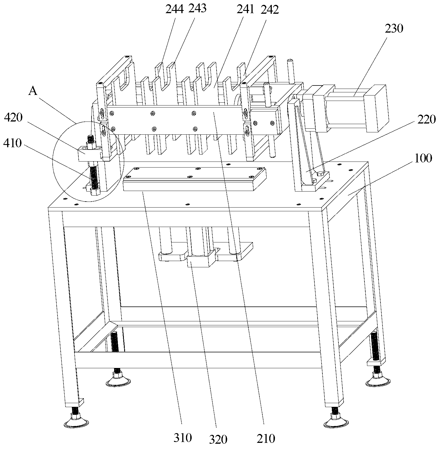 Welding frame for lead-acid storage battery