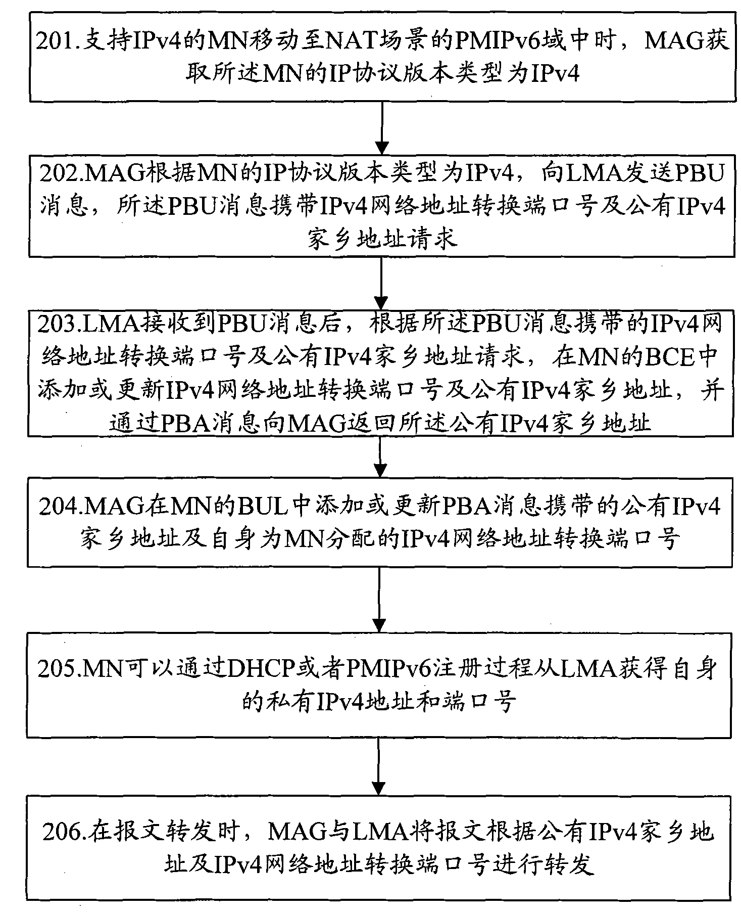 Method and system for supporting PMIPv6 (Proxy Mobile IPv6) mobility