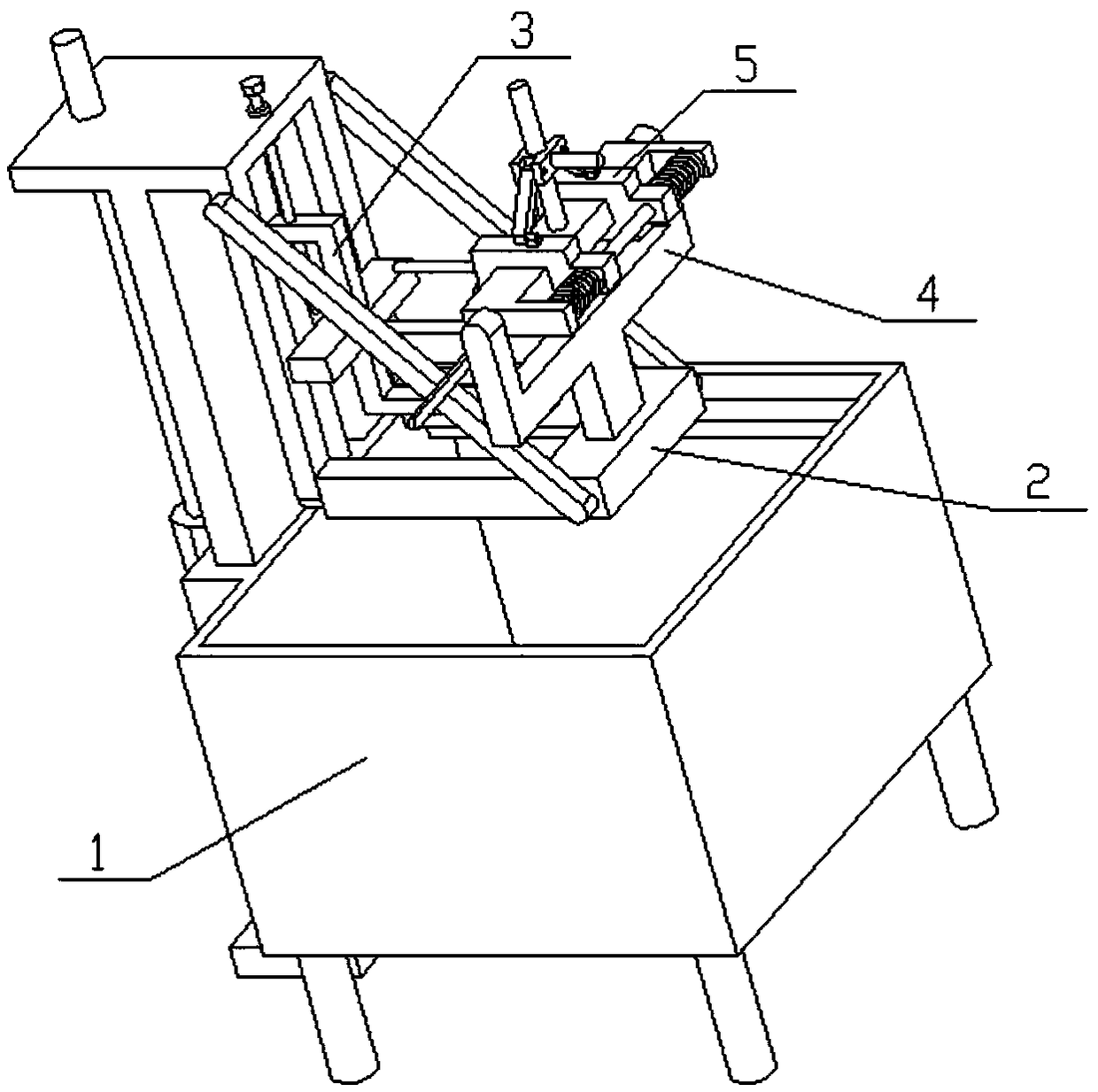 Ceramic automatic glazing machine