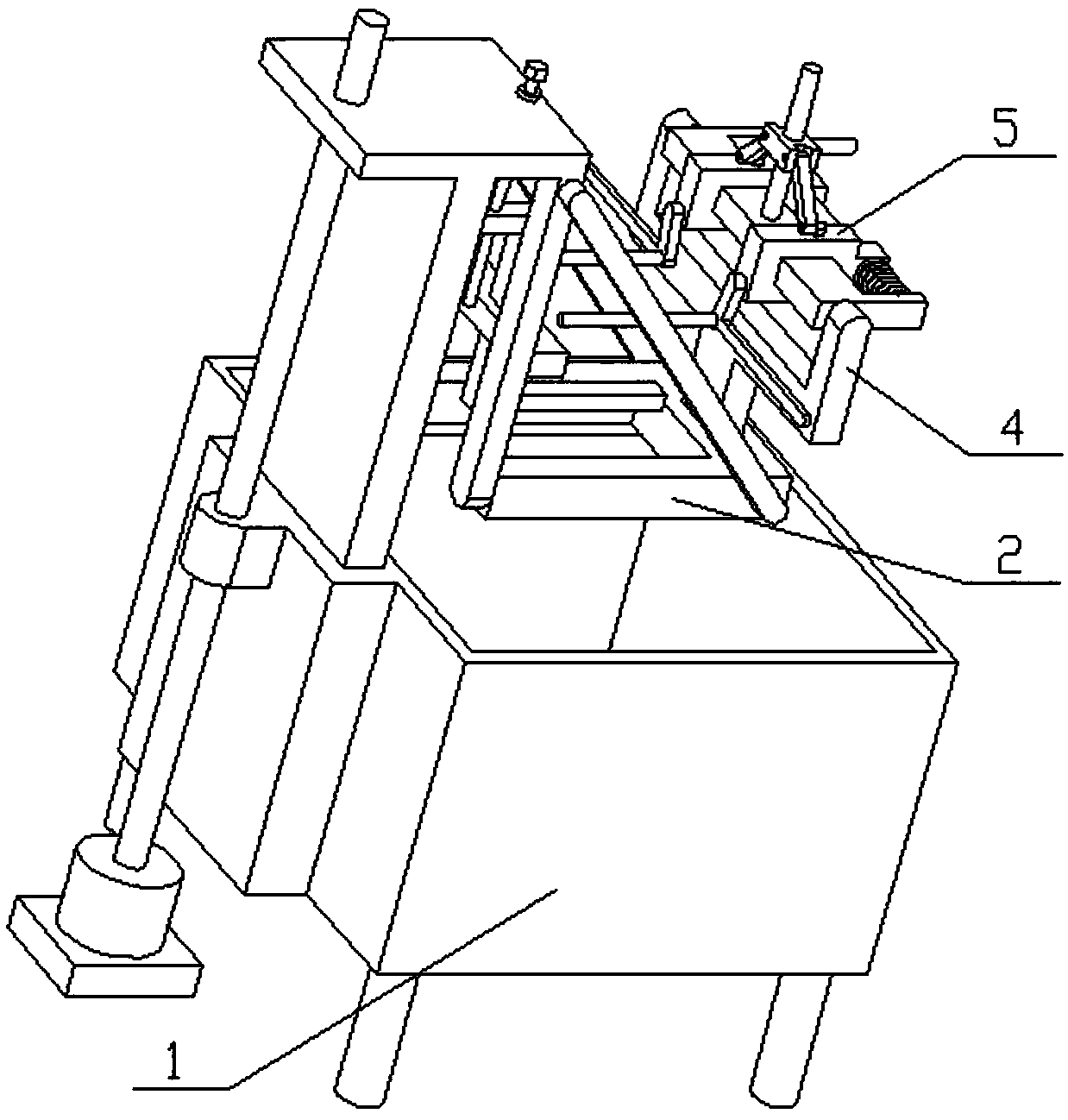 Ceramic automatic glazing machine