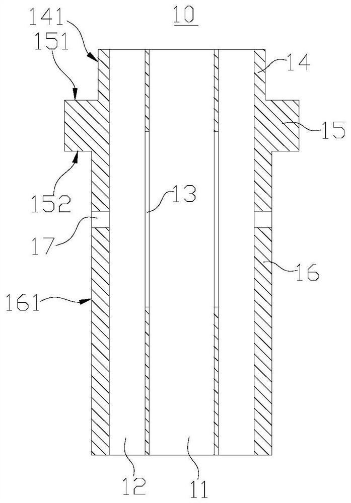 Steel strand insertion guiding device