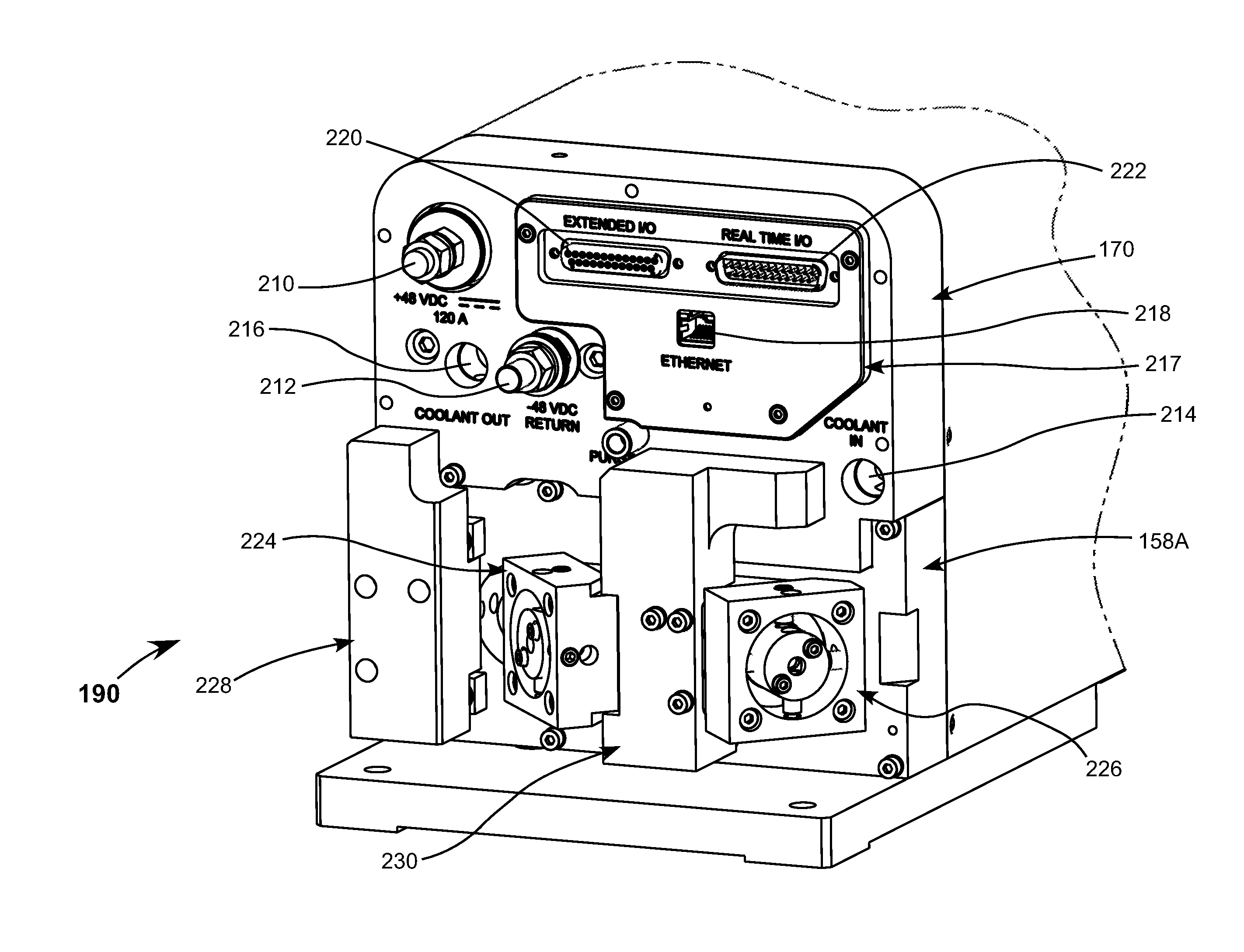 Compact CO2 slab-laser