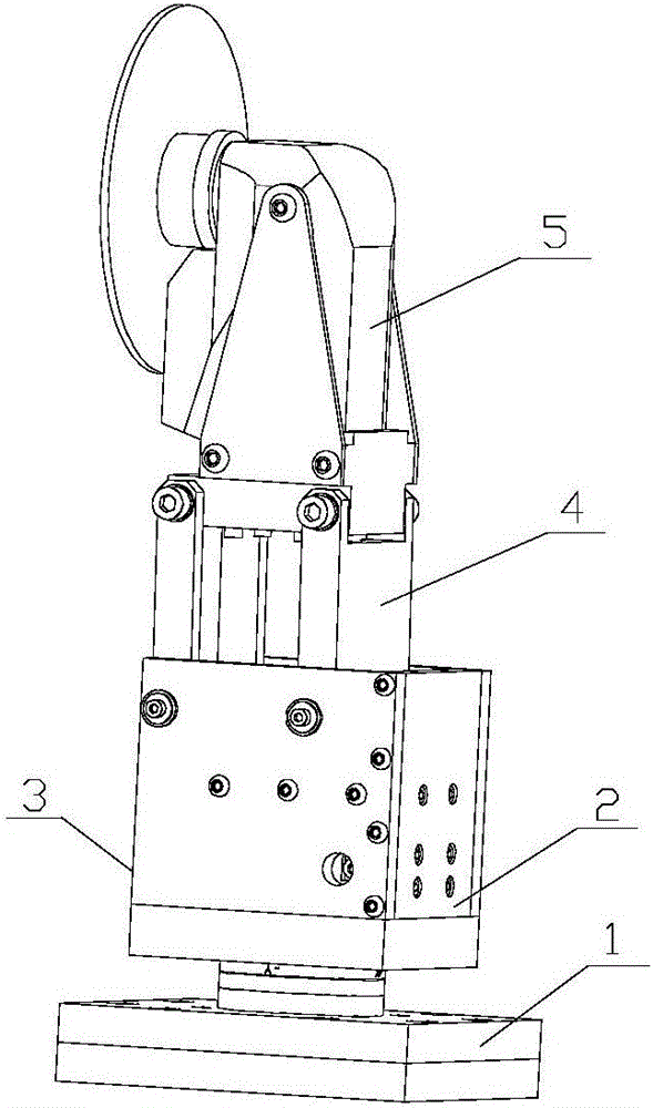 Flexible polishing device based on pneumatic flotation