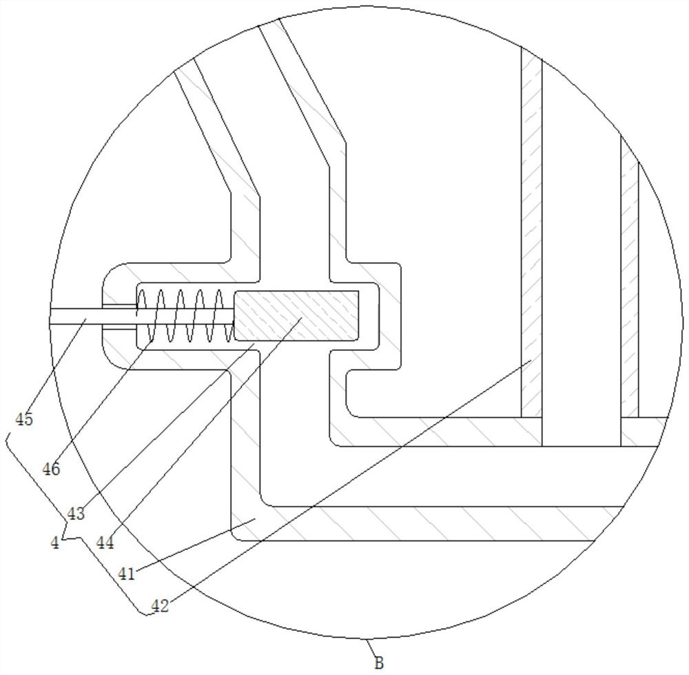 Hydraulic retractable electromechanical equipment auxiliary moving component