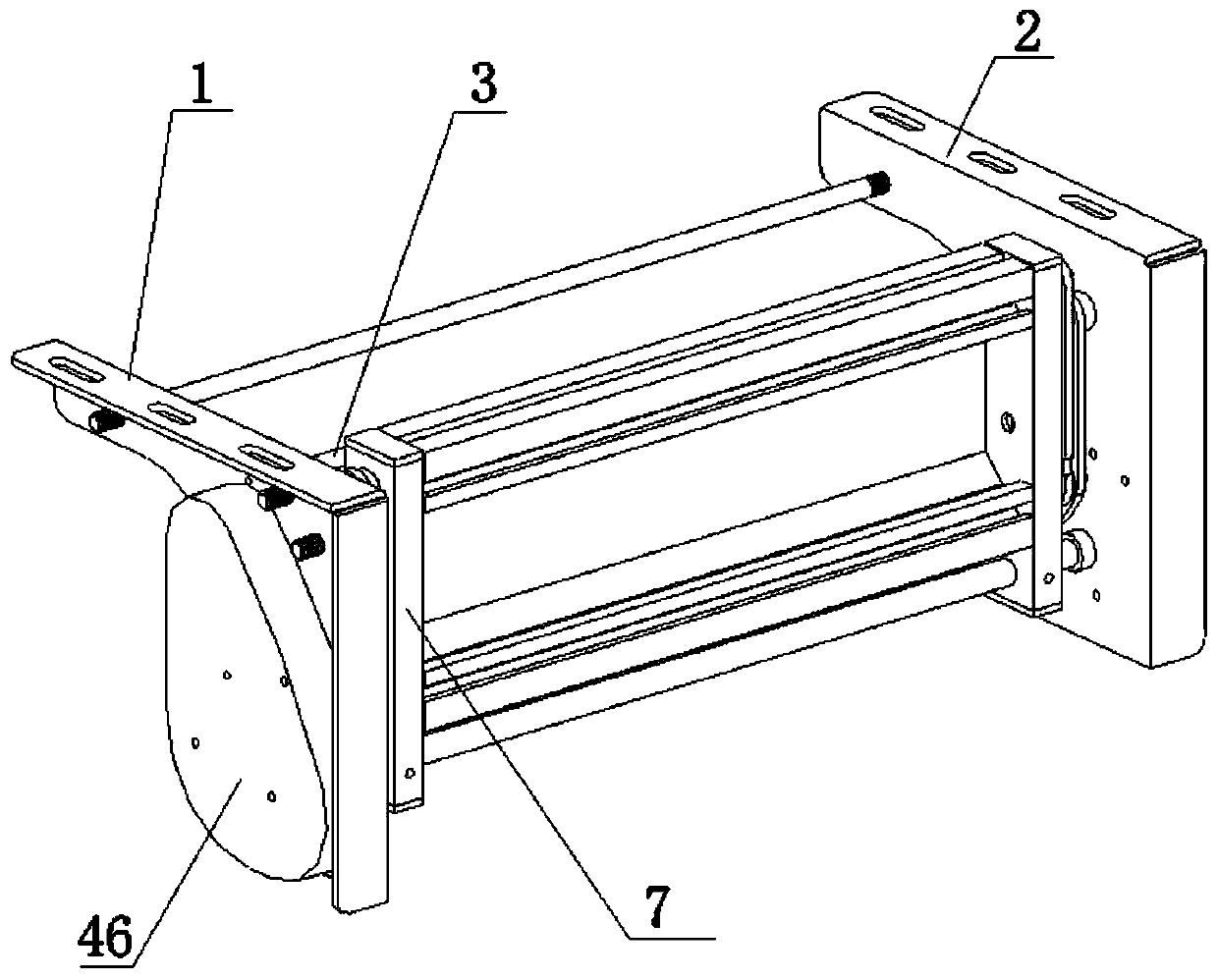 Foldable electric pedal for vehicle