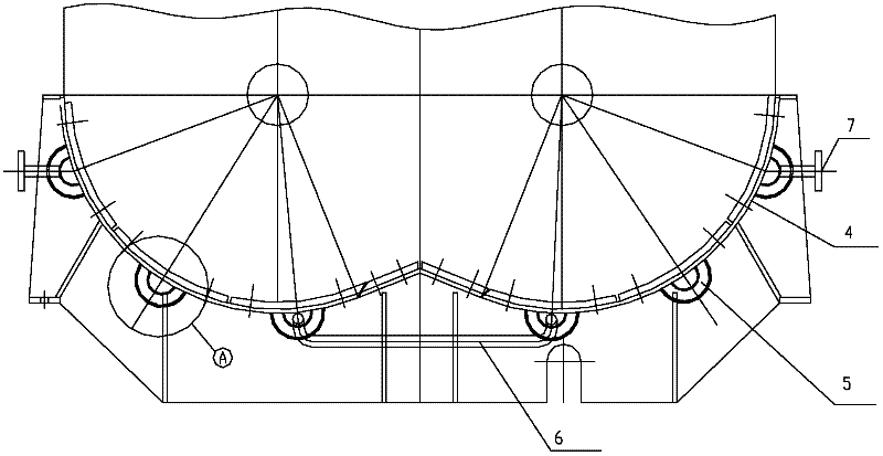 Thermal insulating device for pavement asphalt mixture stirring cylinder