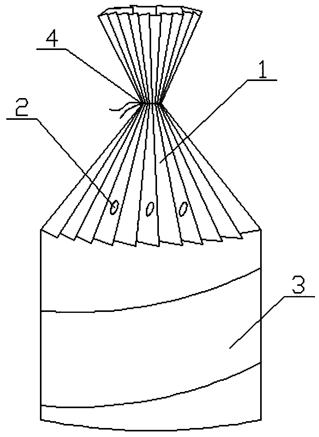 Degradable earthworm box made of corn bran and preparation method thereof