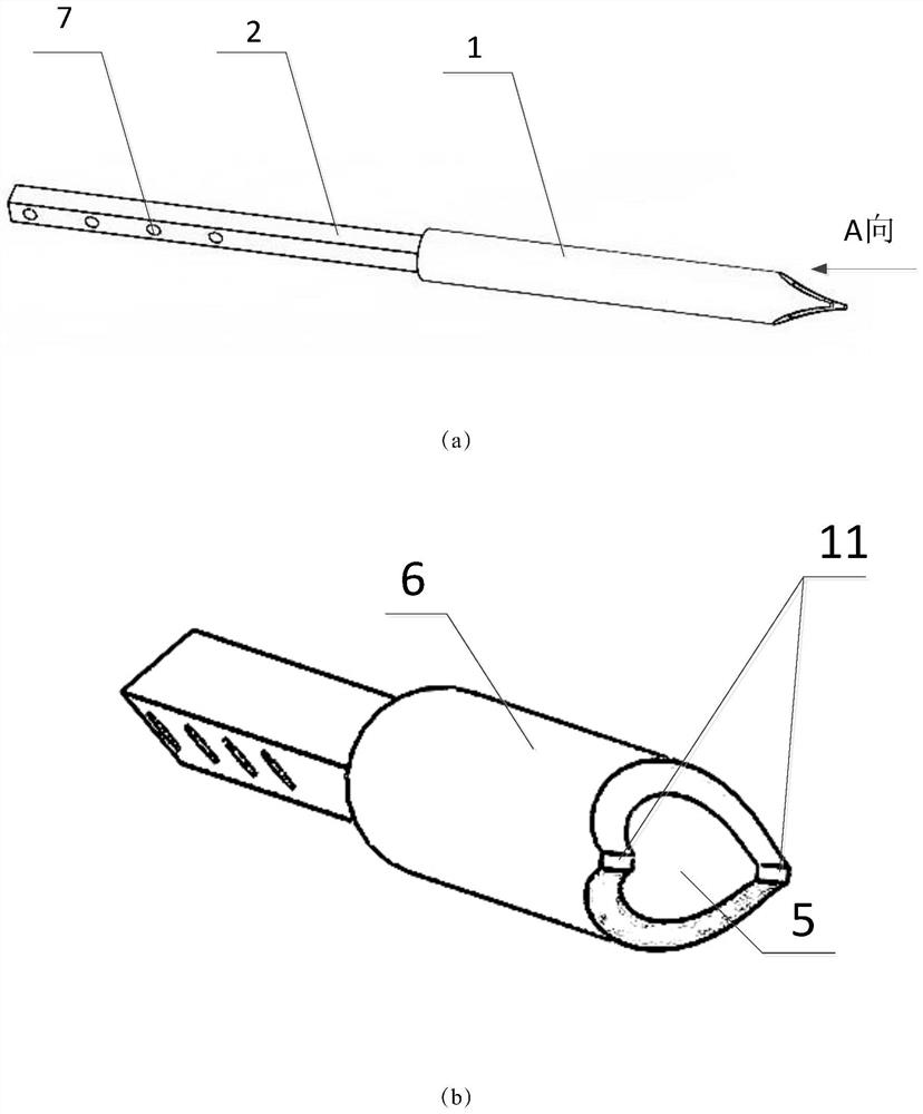 Device for disassembling and assembling slotted countersunk head nut of aircraft canopy