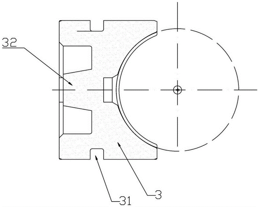 Pressure-adjustable steering gear rack compaction structure