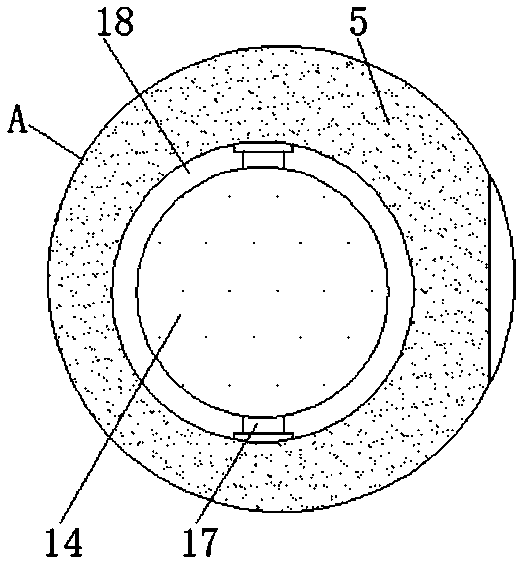 Pipeline connection pressure detection device capable of preventing leakage