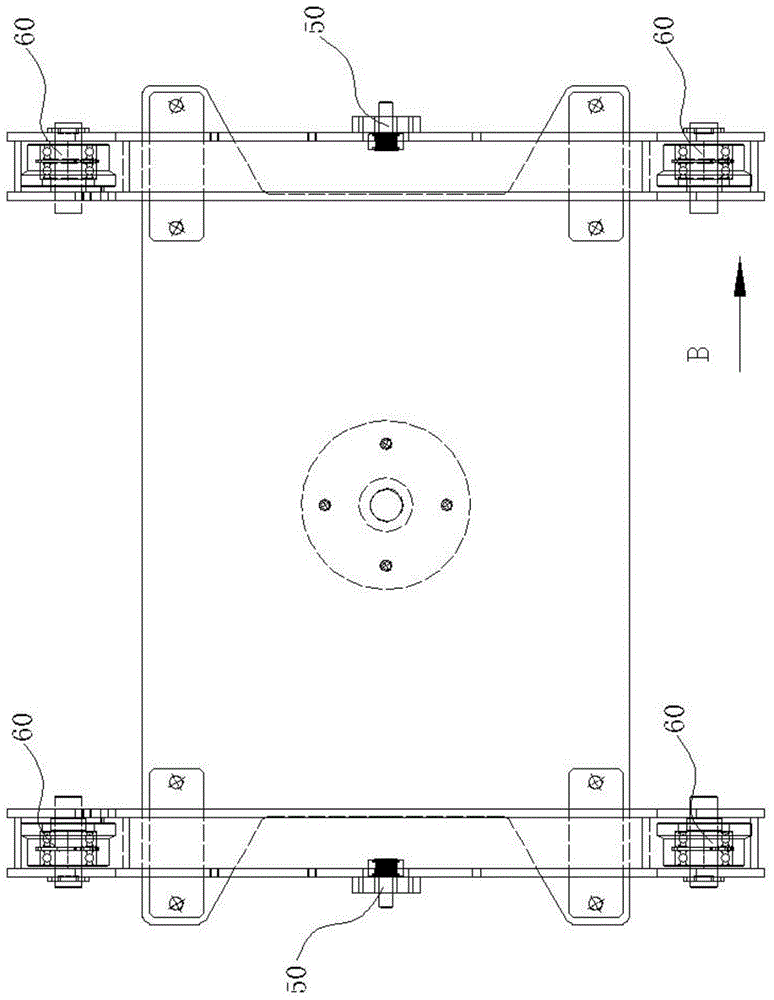 A cylindrical visual inspection equipment support that can rotate freely at multiple angles