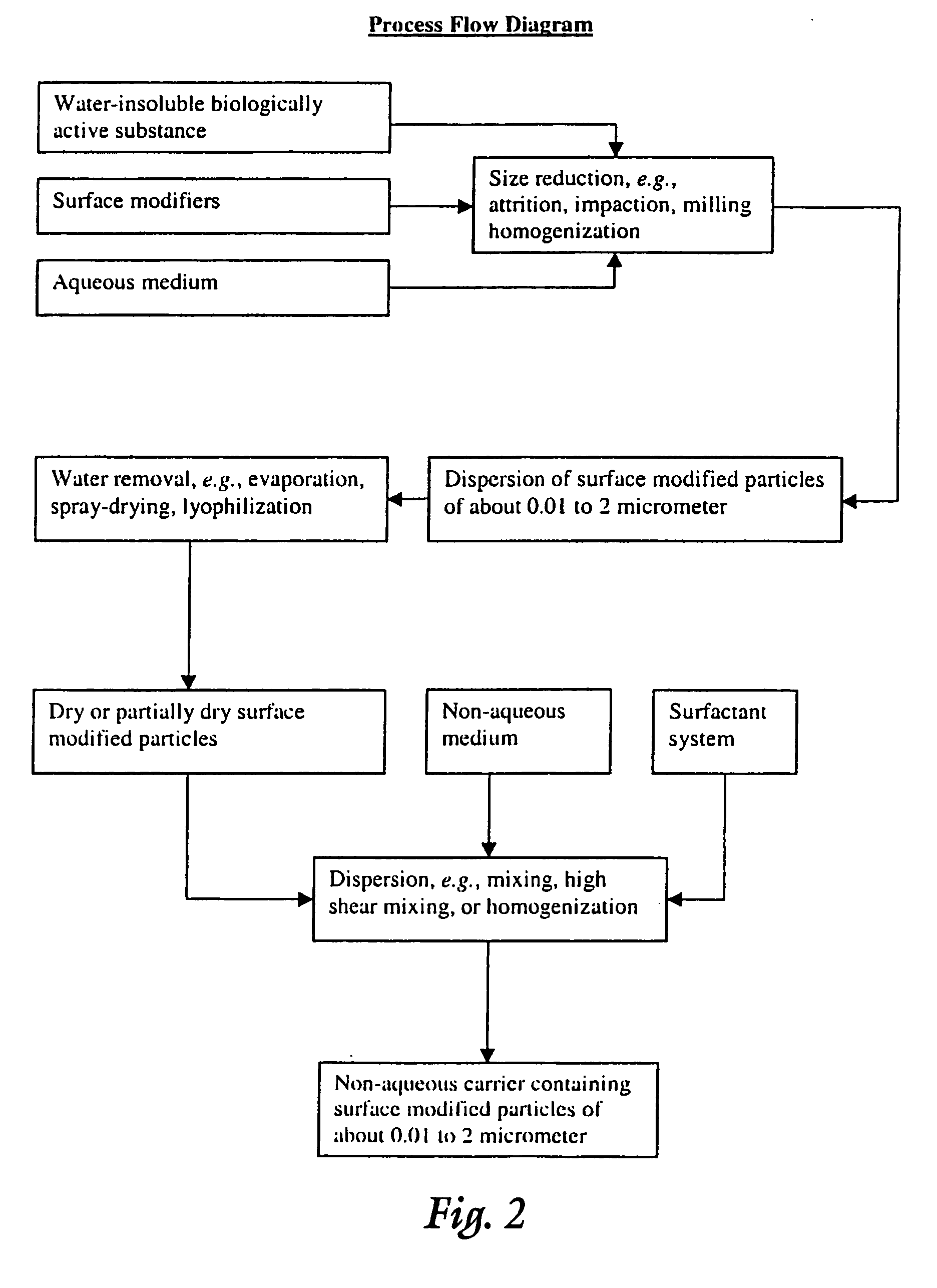 Surface modified particulate compositions of biologically active substances