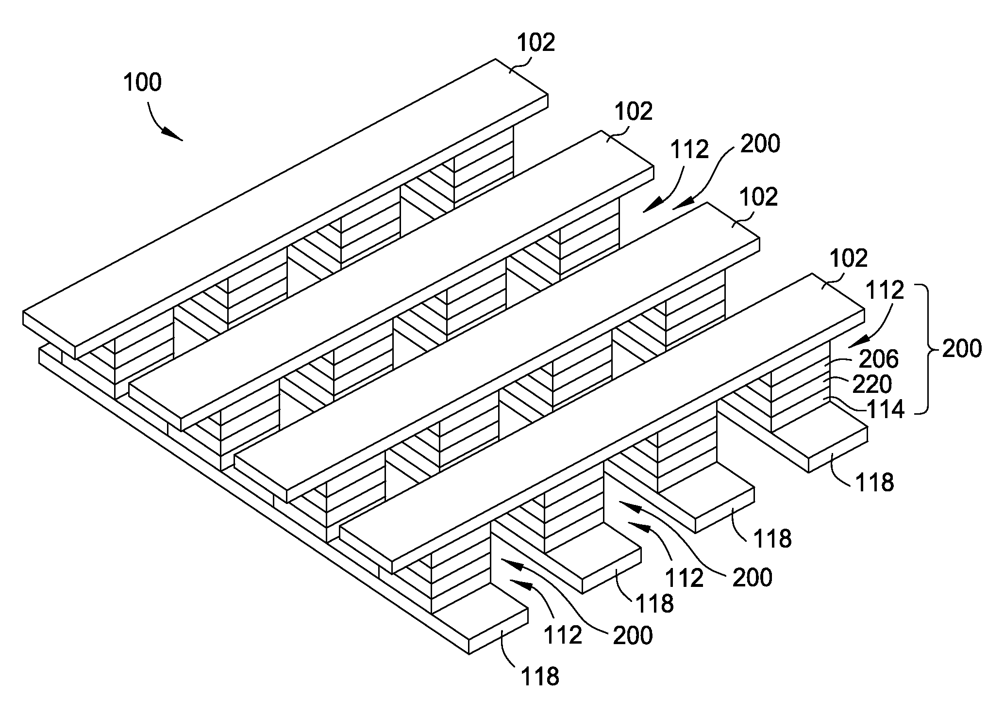 Memory device having an integrated two-terminal current limiting resistor