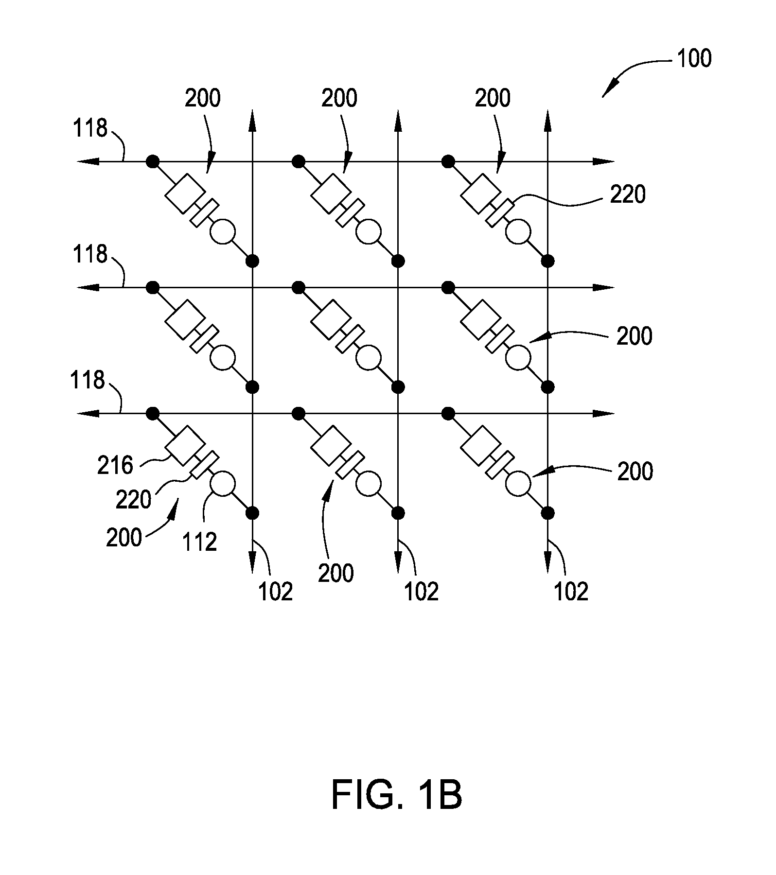 Memory device having an integrated two-terminal current limiting resistor