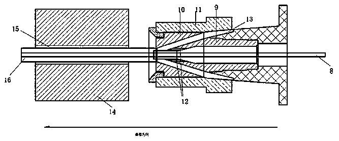 Sheath embedded connection optical cable and production method thereof