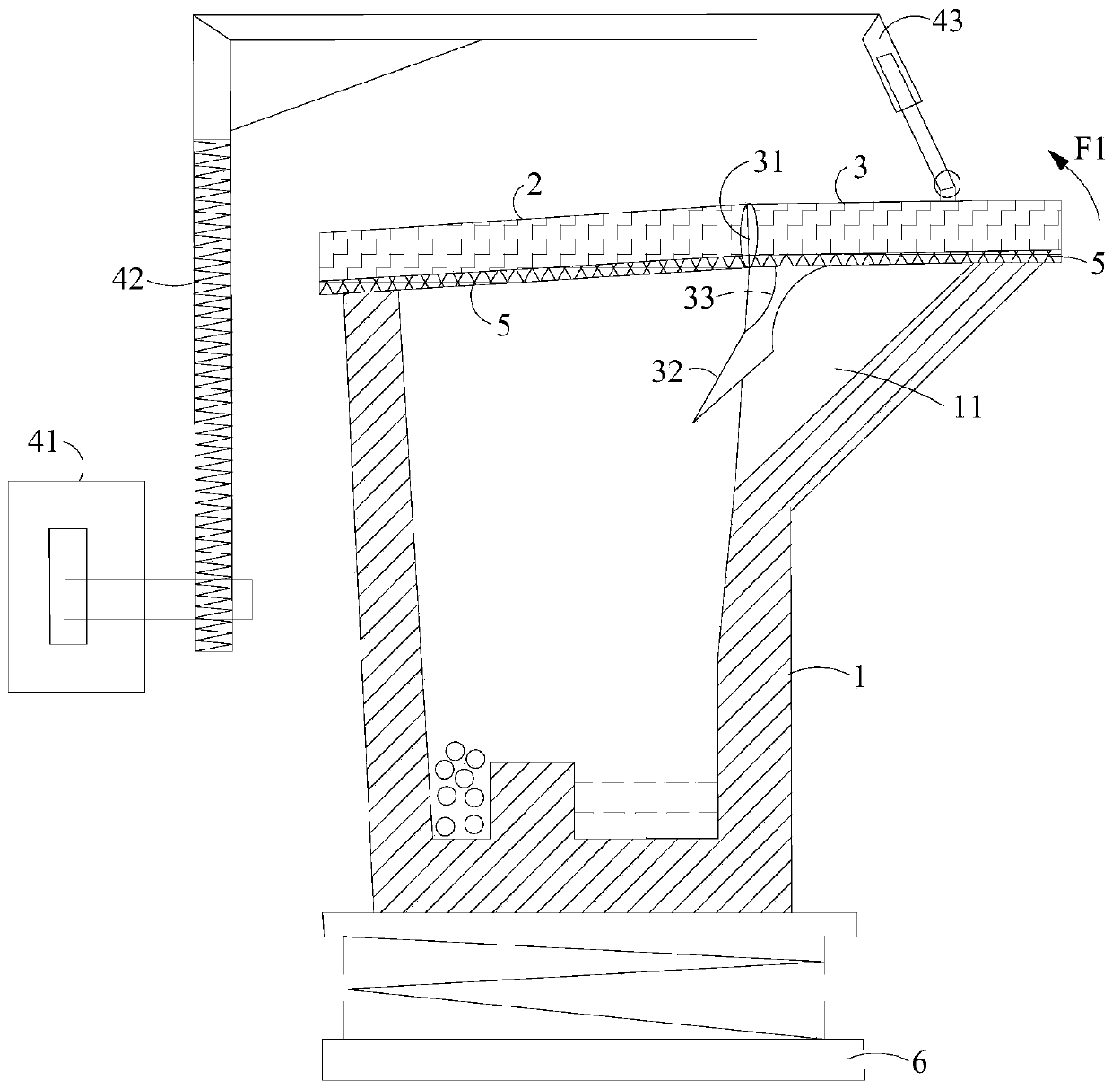 Spheroidizing device and working method thereof