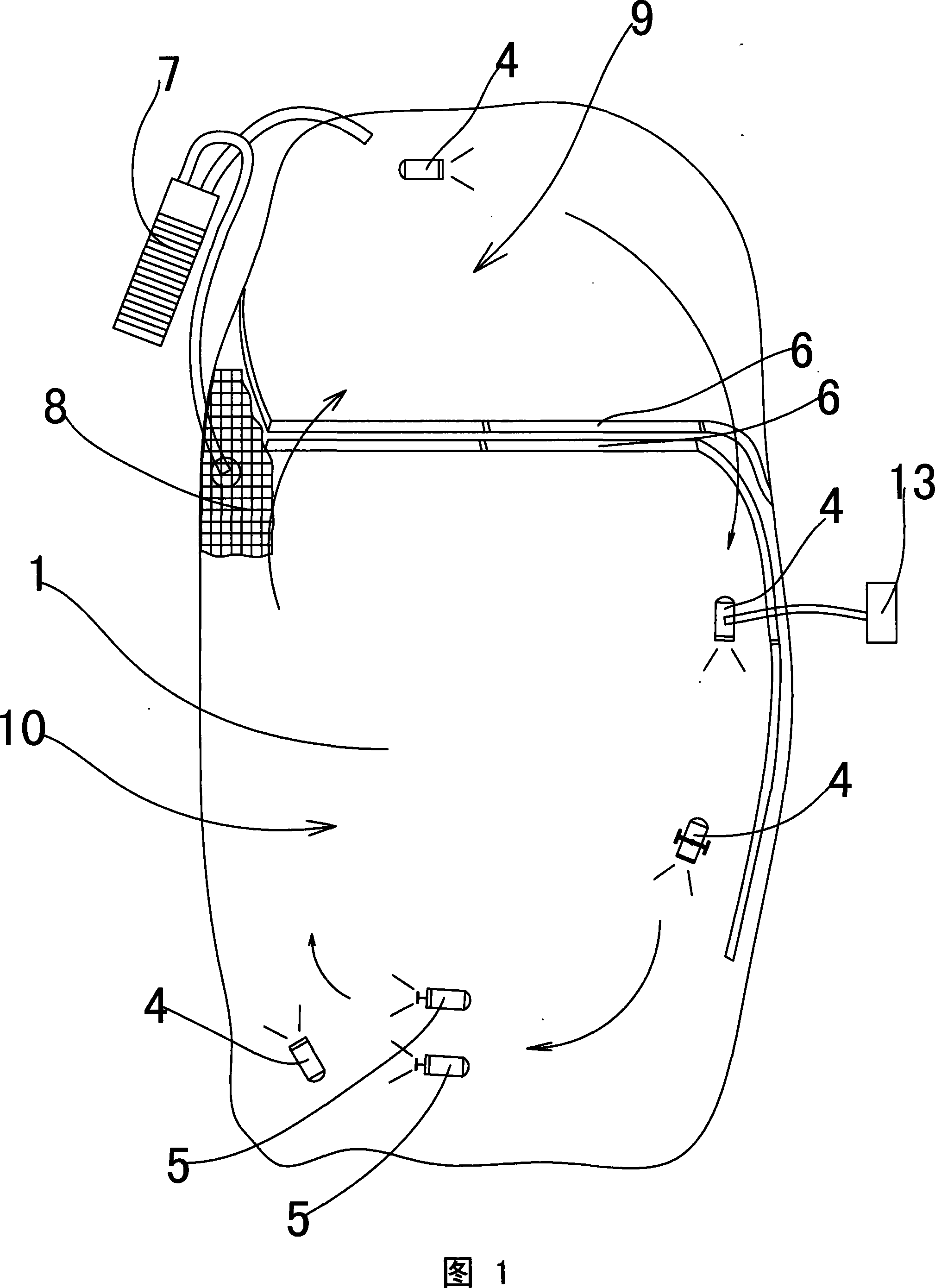 Purification treatment method for natural water