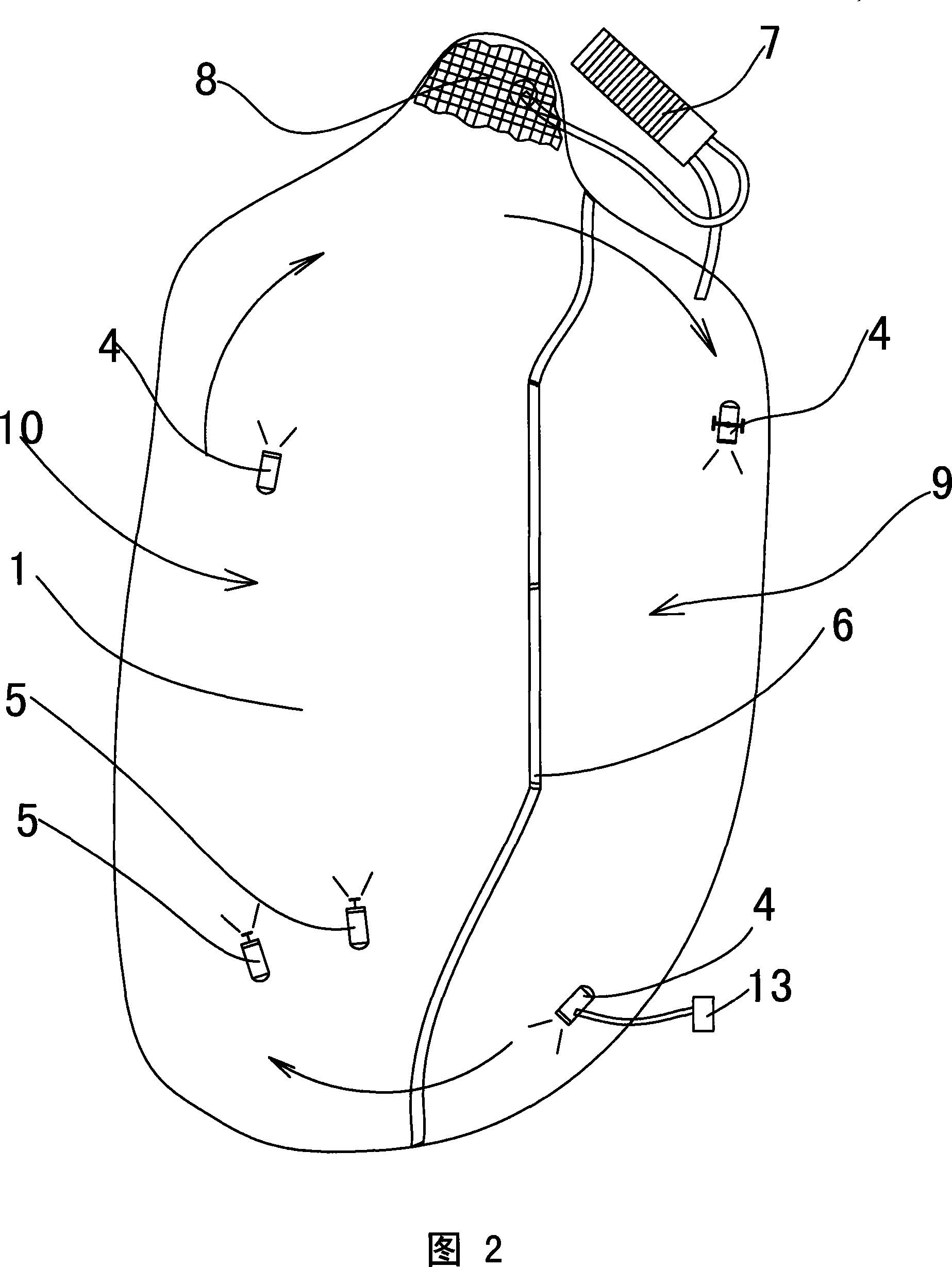 Purification treatment method for natural water